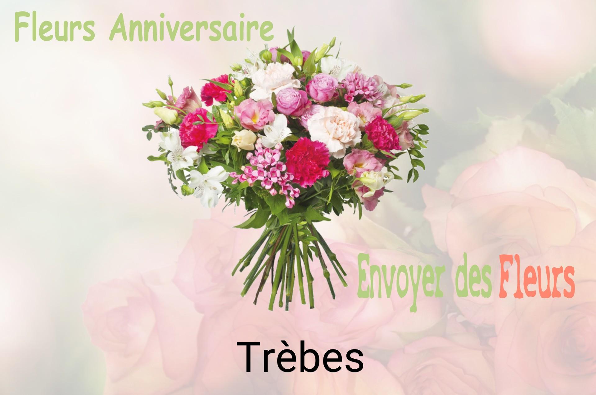 Bouquet de fleurs d’anniversaire livré à Trèbes